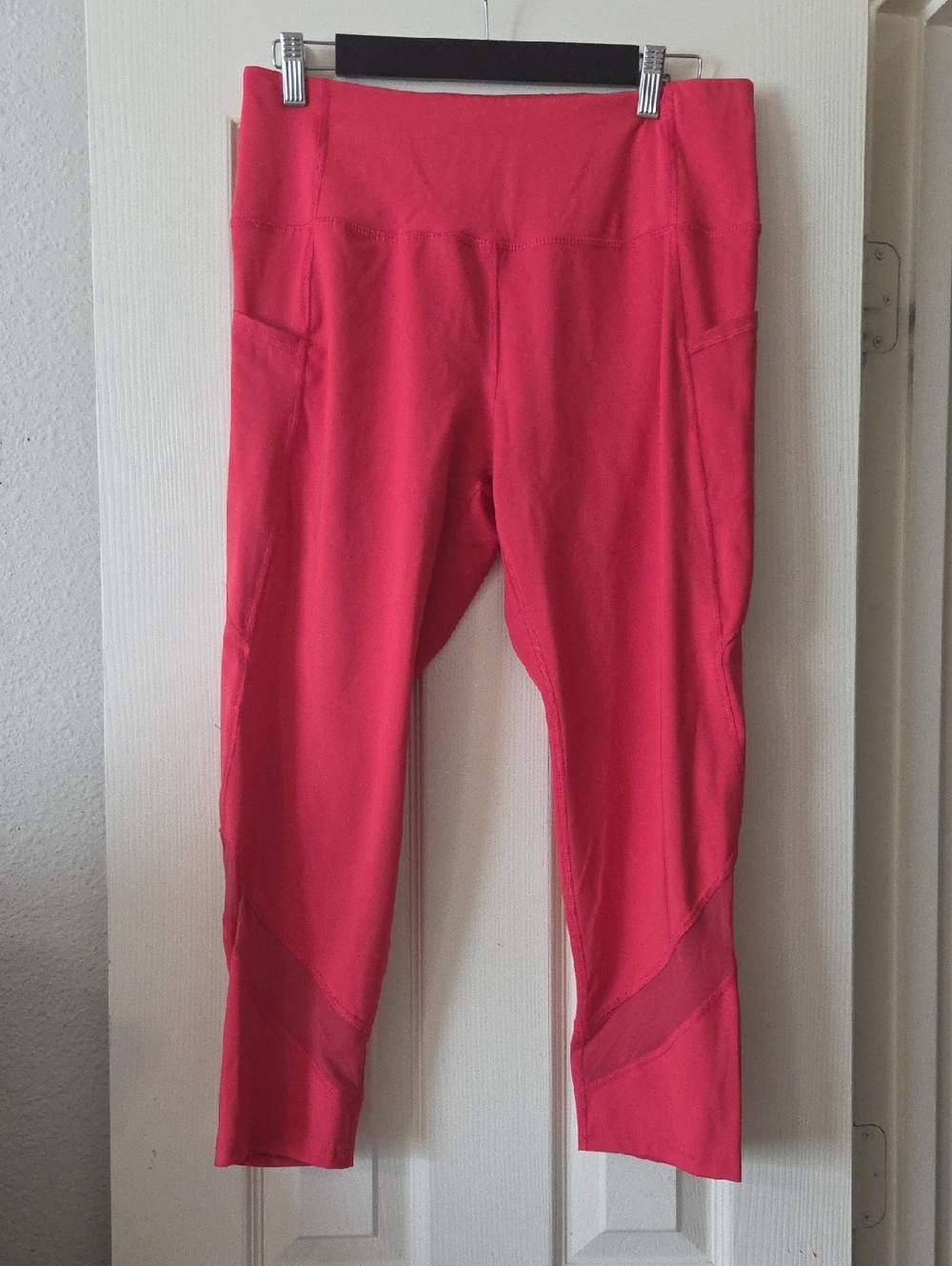 Apana Hot Pink Workout Leggings